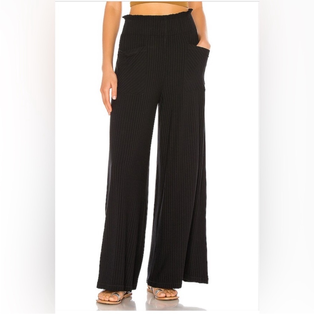 X FP Movement Blissed Out Ribbed Wide-Leg Lounge Pants